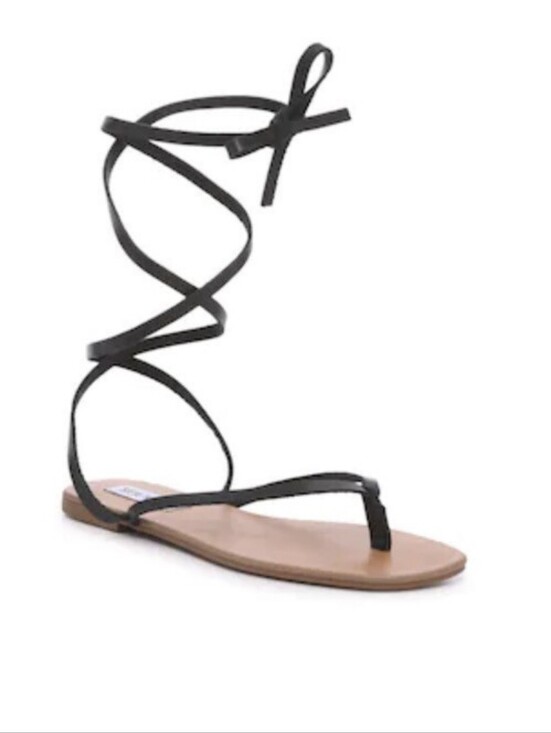 Steve Madden Shoes - BN Steve Madden Wynn gold leather lace-up sandals